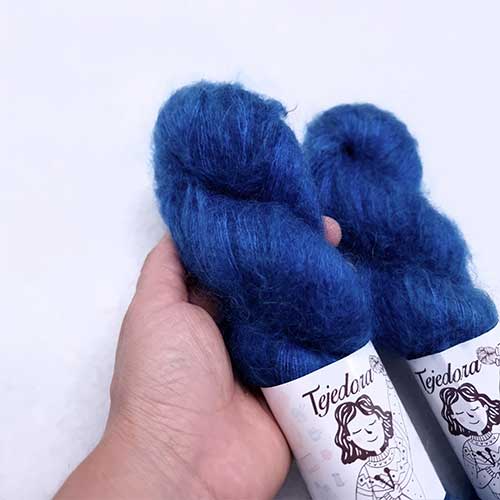 KID MOHAIR Azul